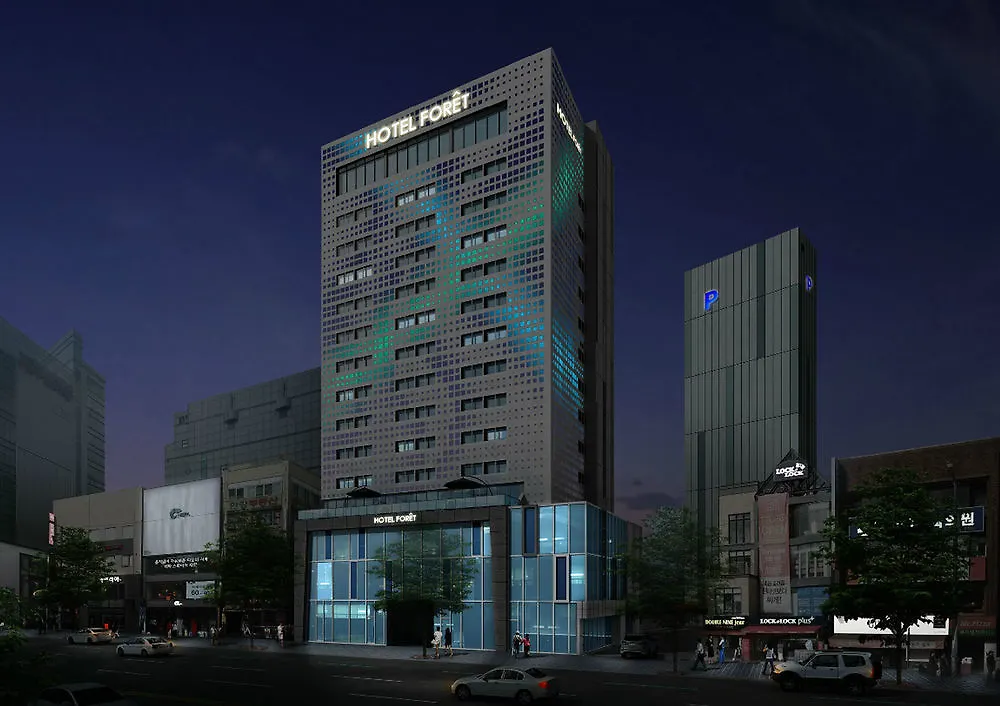 Hotel Foret Premier Nampo Ciudad Metropolitana de Ciudad Metropolitana de Busan 3*,  Corea del Sur